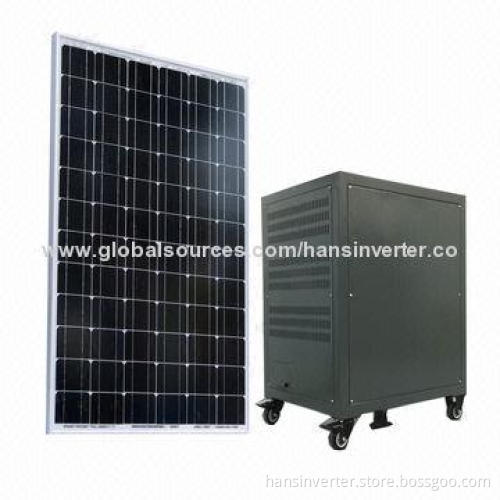 1kW mobile solar system, installation-free